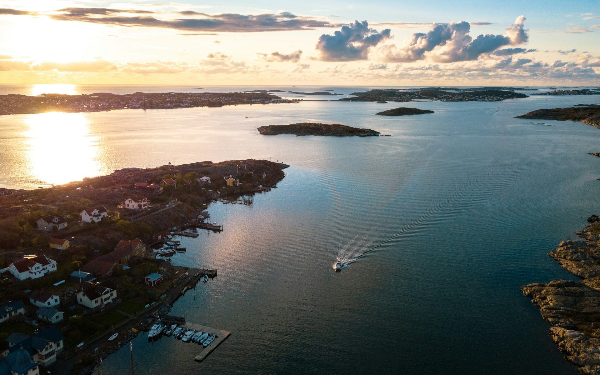 Stockholm's island waterfront — city built across 14 islands