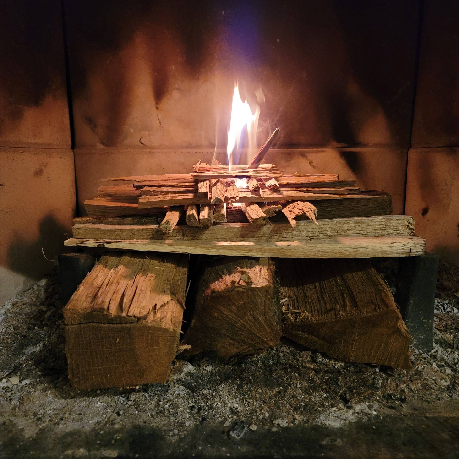 How to build a fire