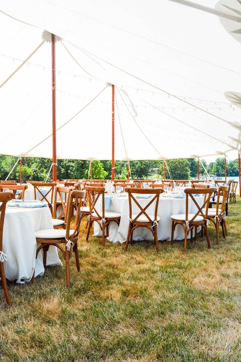 sail cloth tent rental southern maryland
