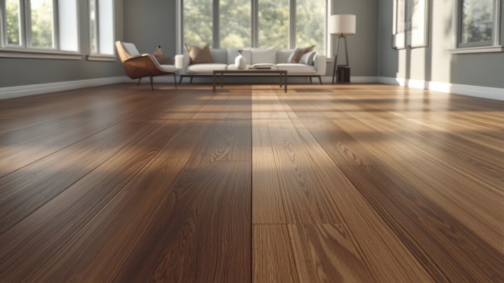 Solid hardwood vs engineered hardwood flooring comparison in Dalton, GA