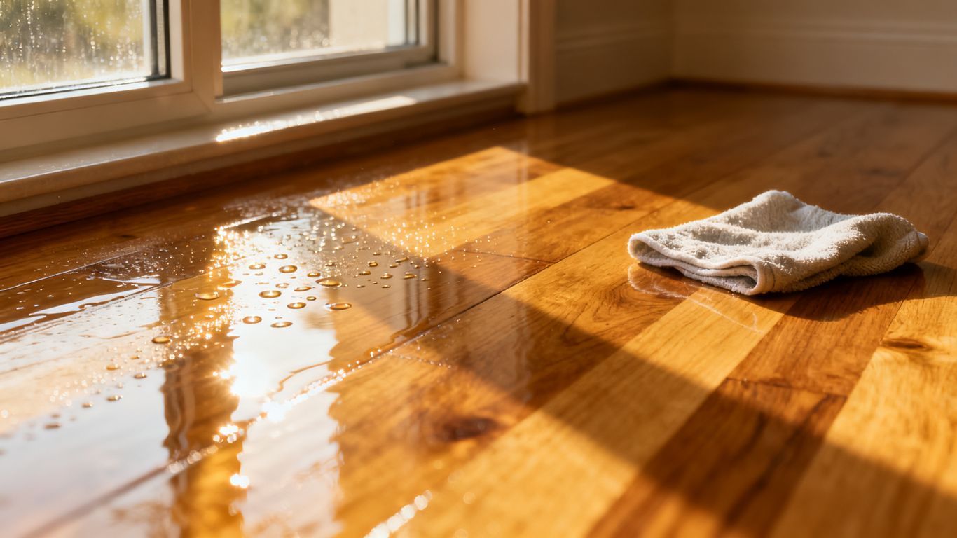 hardwood floor maintenance summer