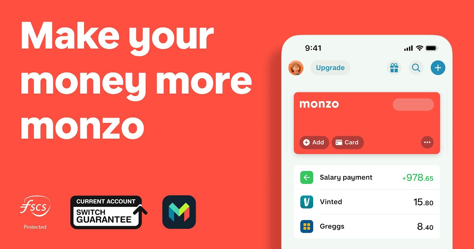 Monzo Card