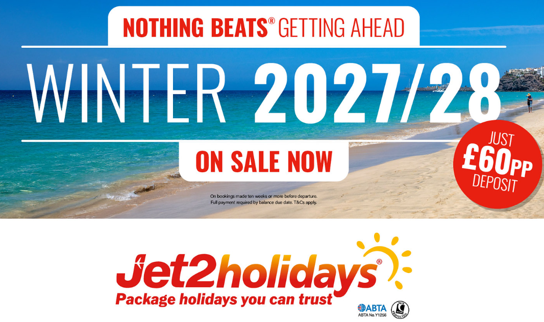jet 2 Winter 2027/2028 on sale NOW