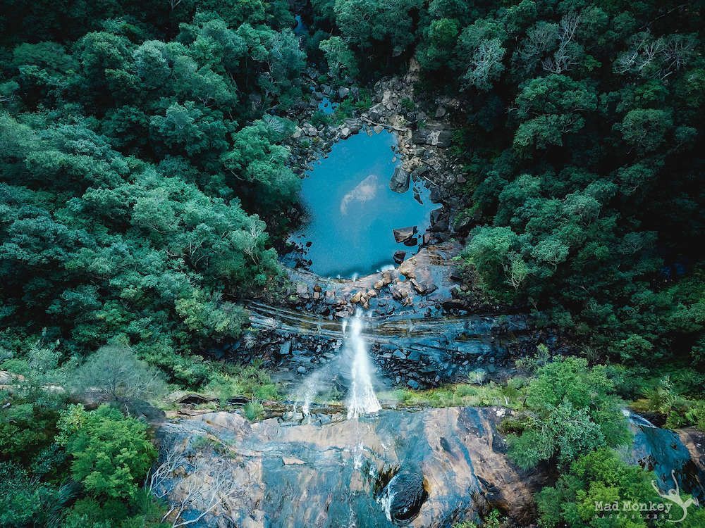 A Scenic View Waterfall you will get to Visit with Coast Warriors Tour