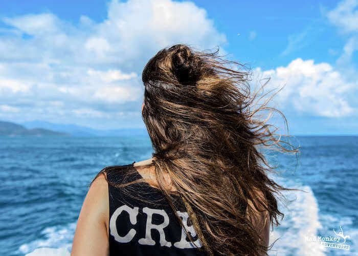 On The Ferry to Fitzroy Island