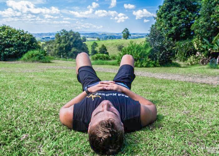 Chilling Out after a busy Day in the Rainforest