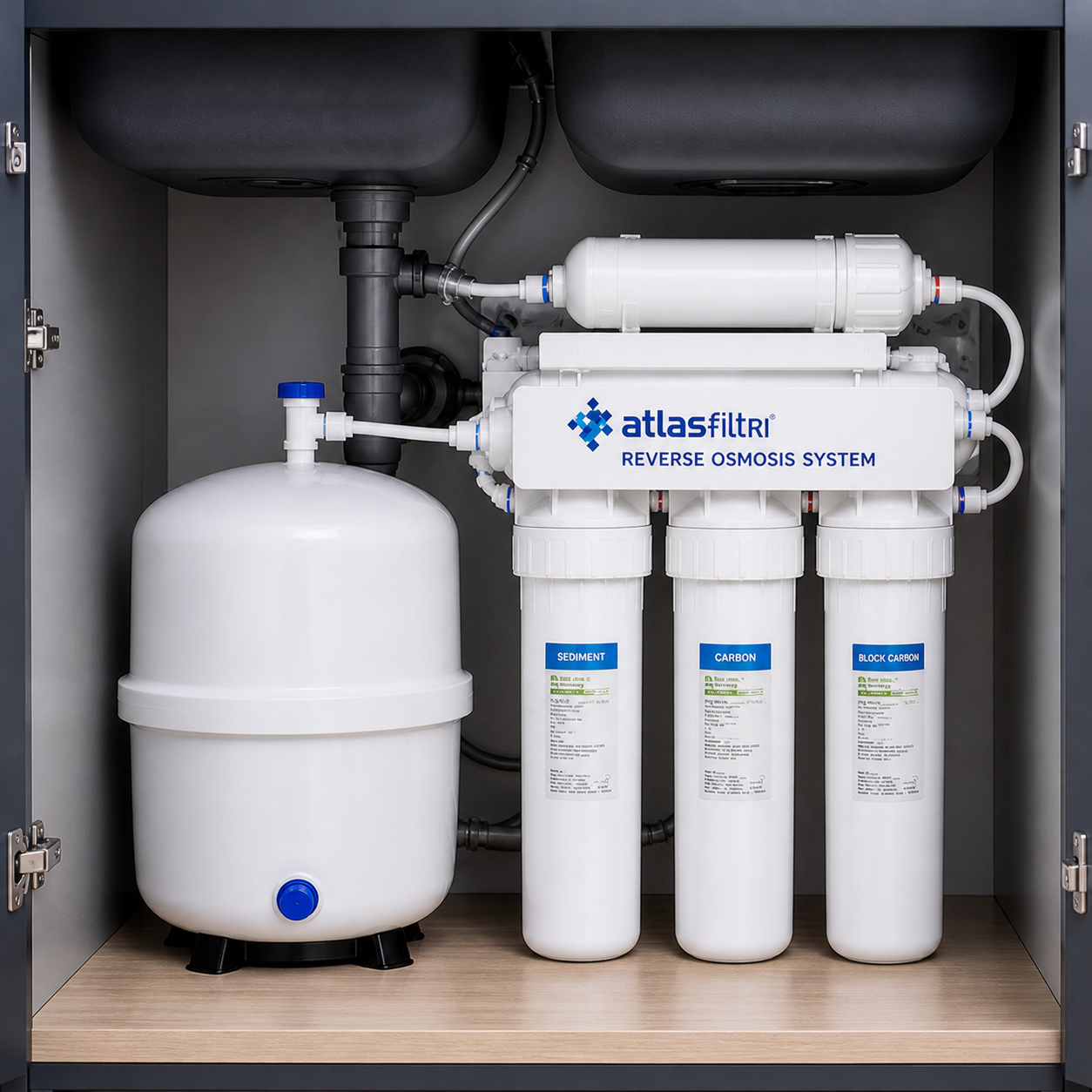 under sink water filter system