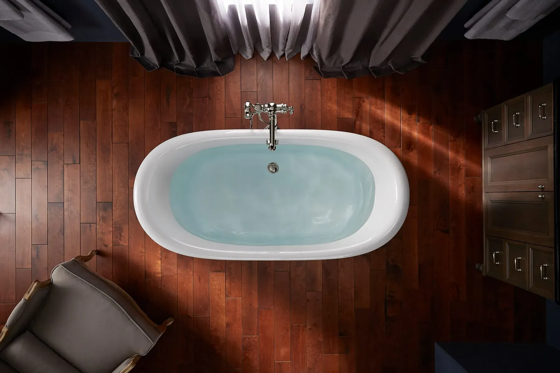 kohler freestanding bathtub