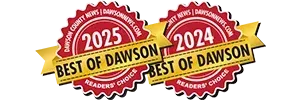 Edge Roofing was voted Best of Dawson in both 2024 and 2025, recognized by local homeowners in Dawson County, Georgia.