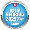 Best of Georgia Award badge for Edge Roofing company