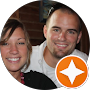 Image of a person and their Google Review Image of a person who lives in Georgia and their 5-Star Google Review of Edge Roofing