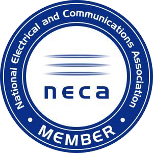 The logo for the national electrical and communications association