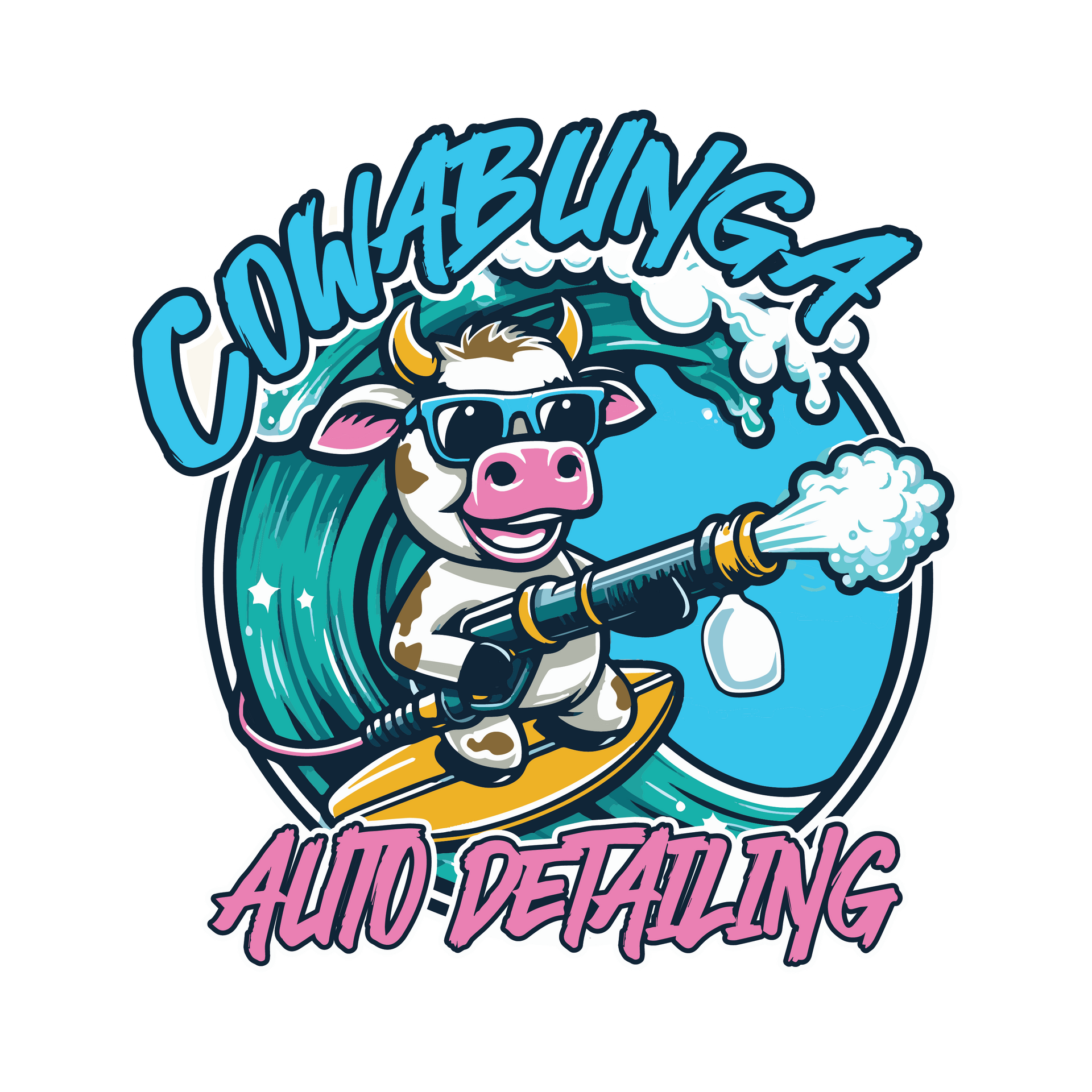 Cowabunga Auto Detailing - Logo
