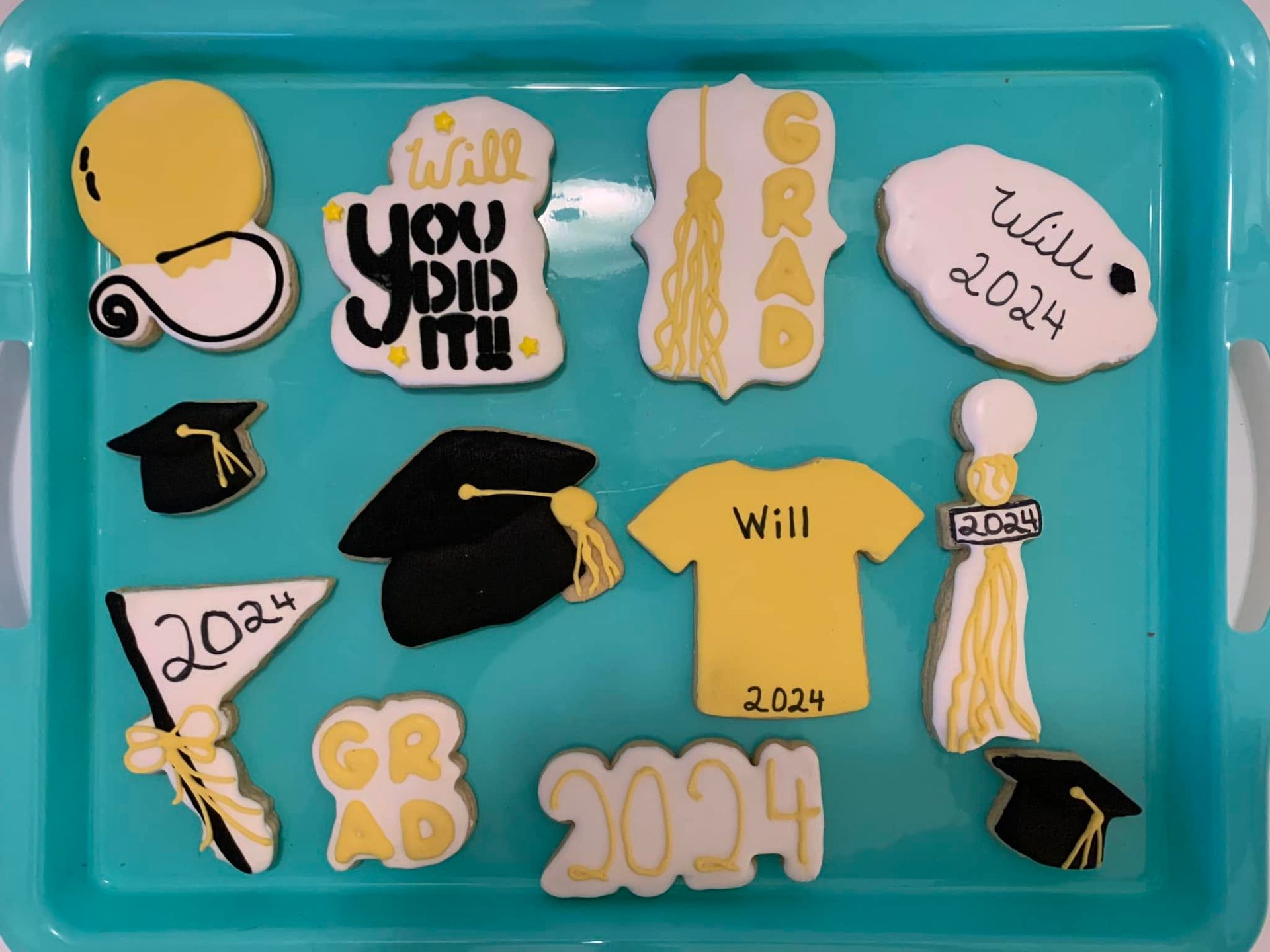 Colorful gourmet drop cookies with M&Ms