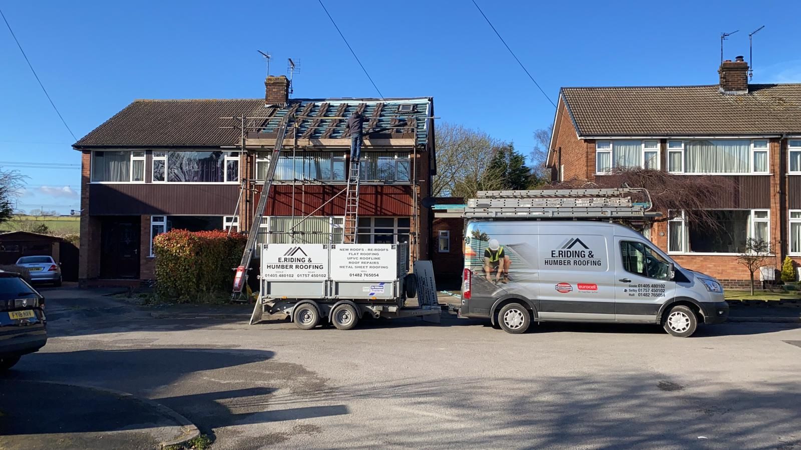 Roof repairs by E Riding & Humber Roofing