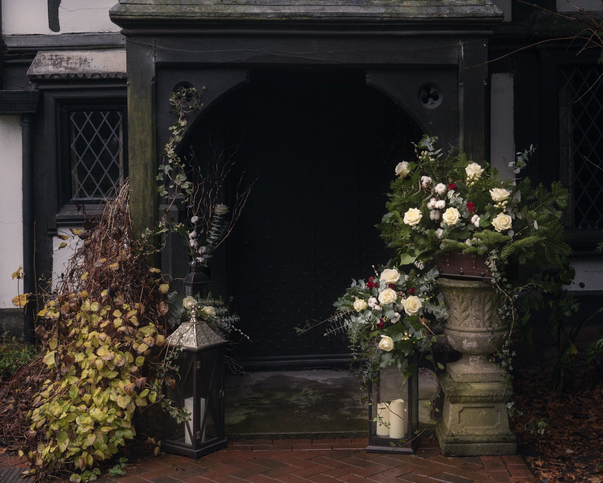 Bespoke Wedding flower set up