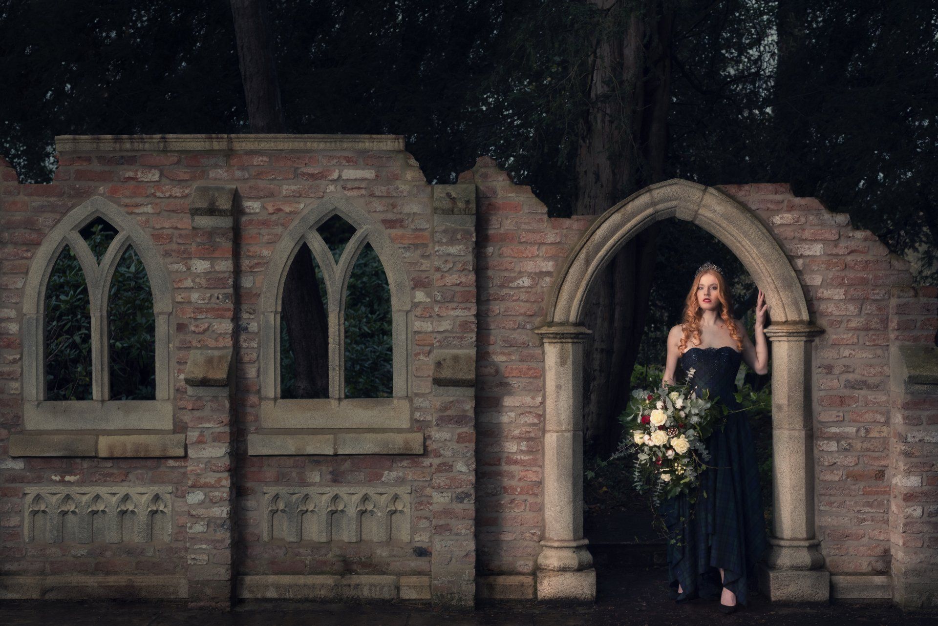 Artistic wedding flowers