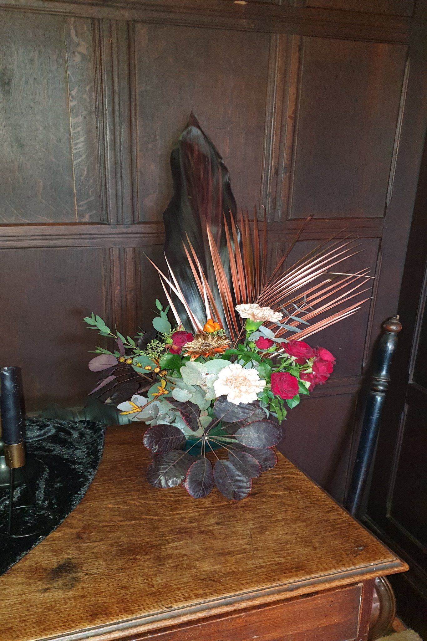 Creative wedding flowers