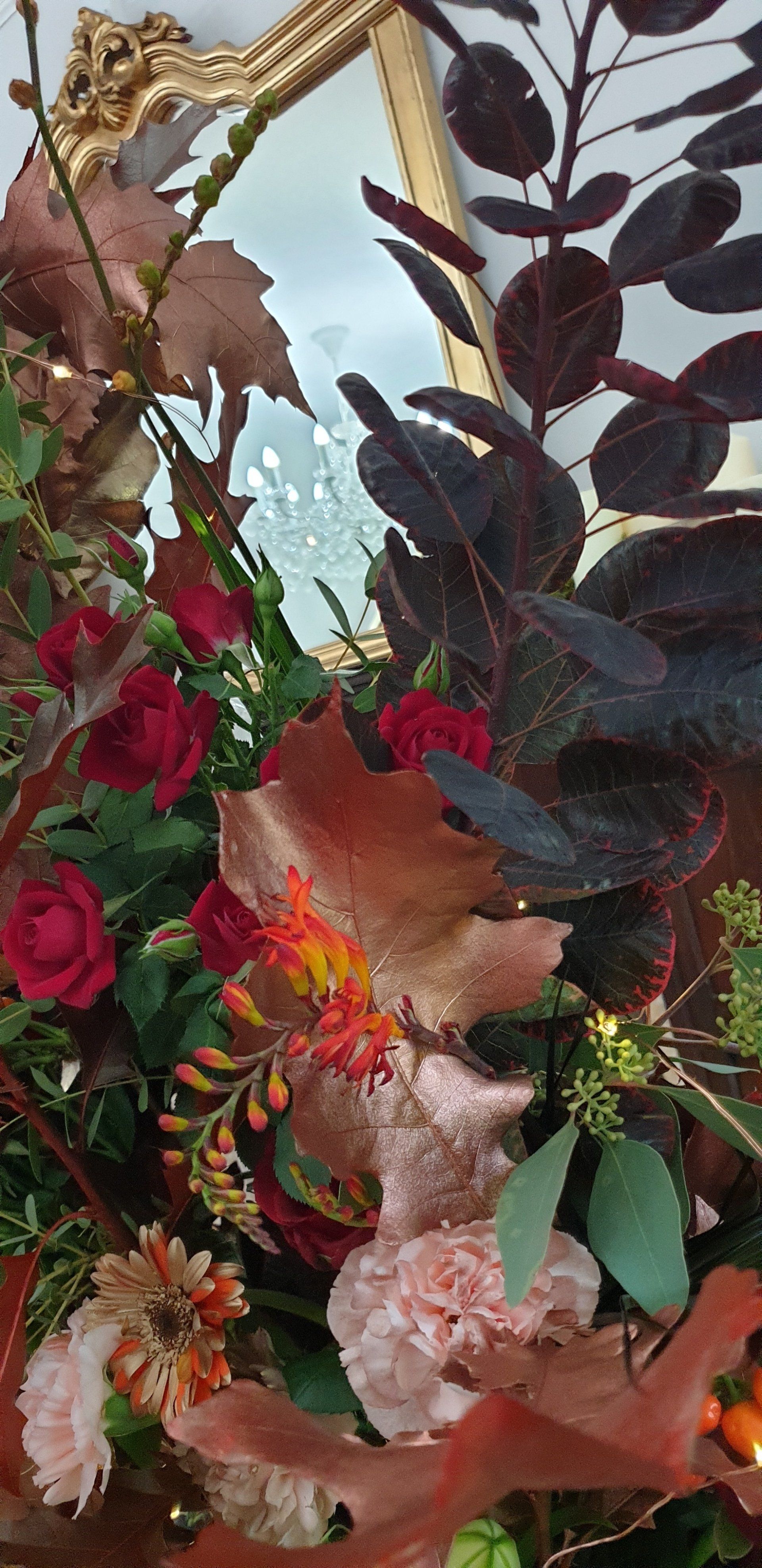 Halloween flowers