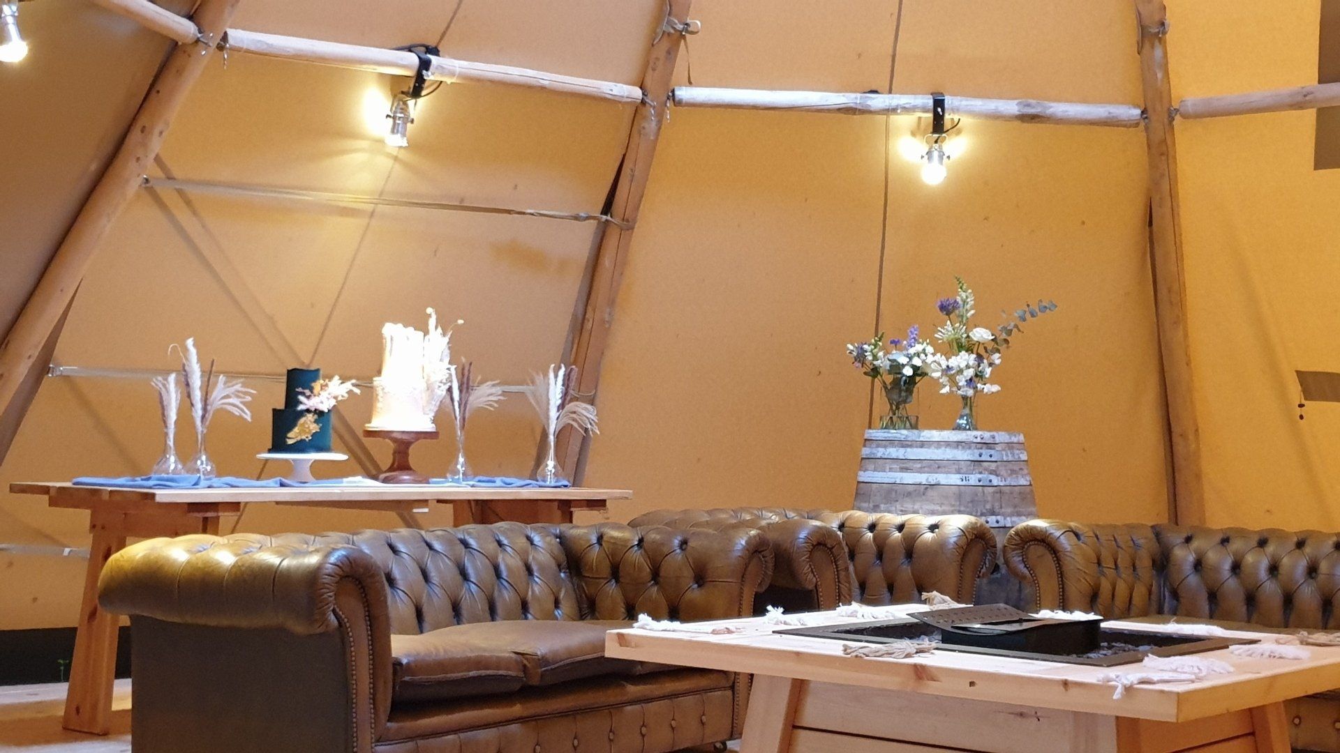 Teepee Floral decor | Tipi Floral Decore