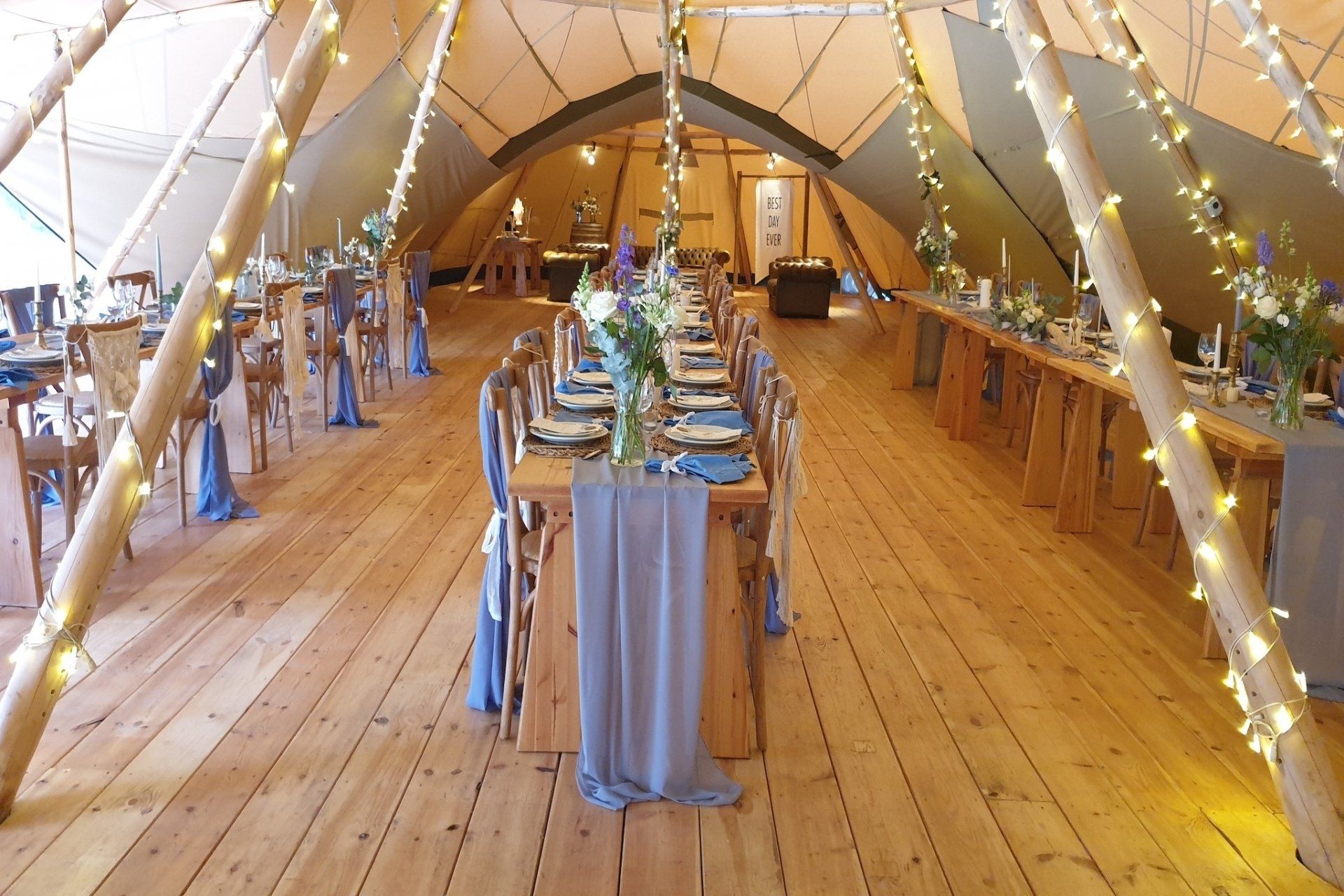 Luxury Tipi wedding ideas
