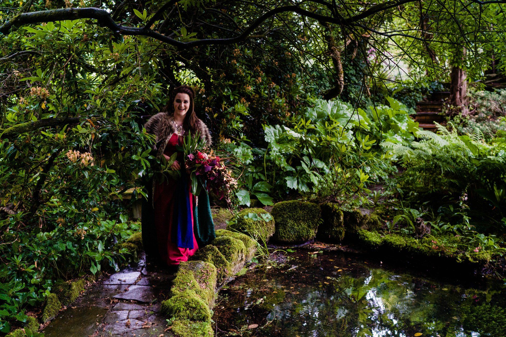 Pagan wedding flowers