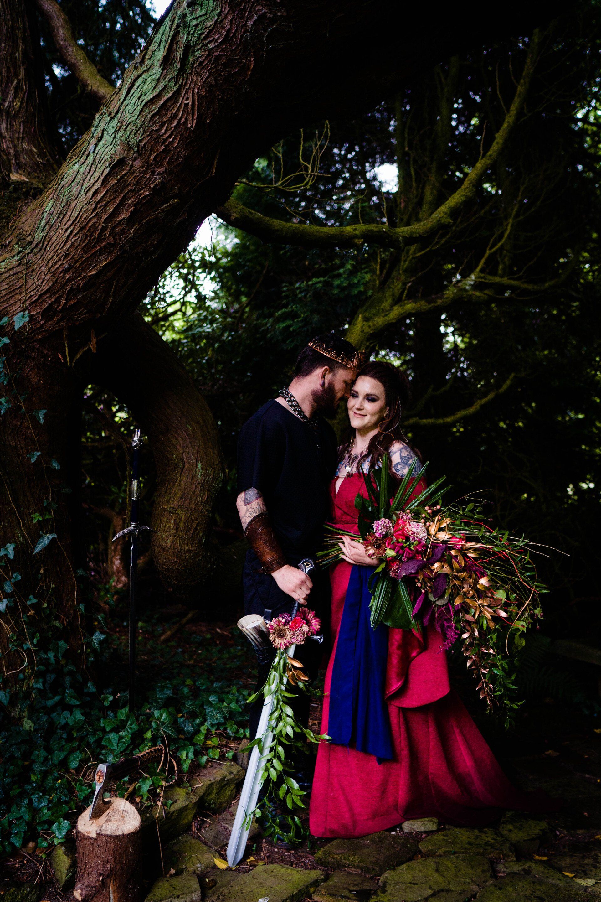 Flowers for a woodland wedding