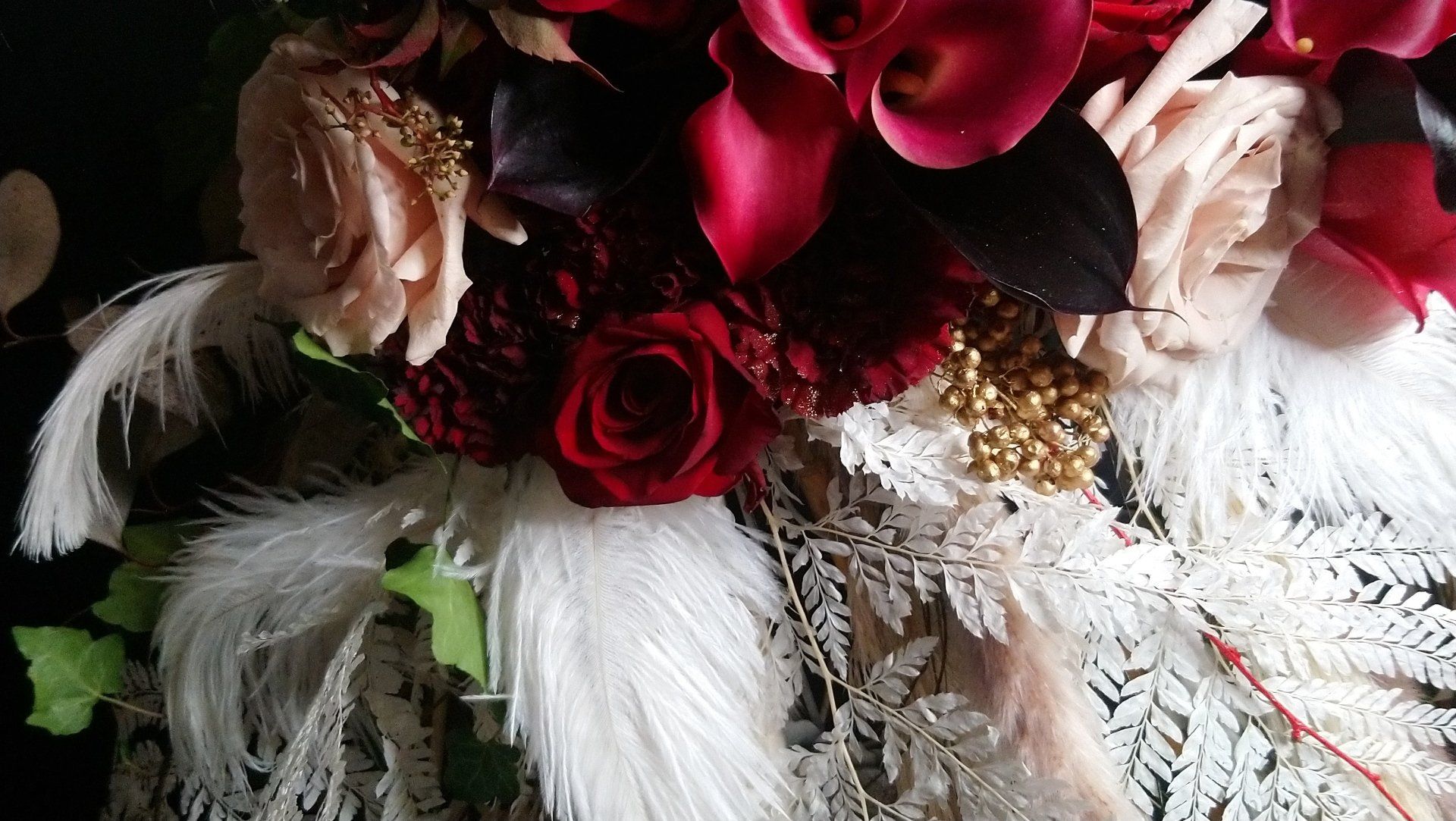 textured floral designs
