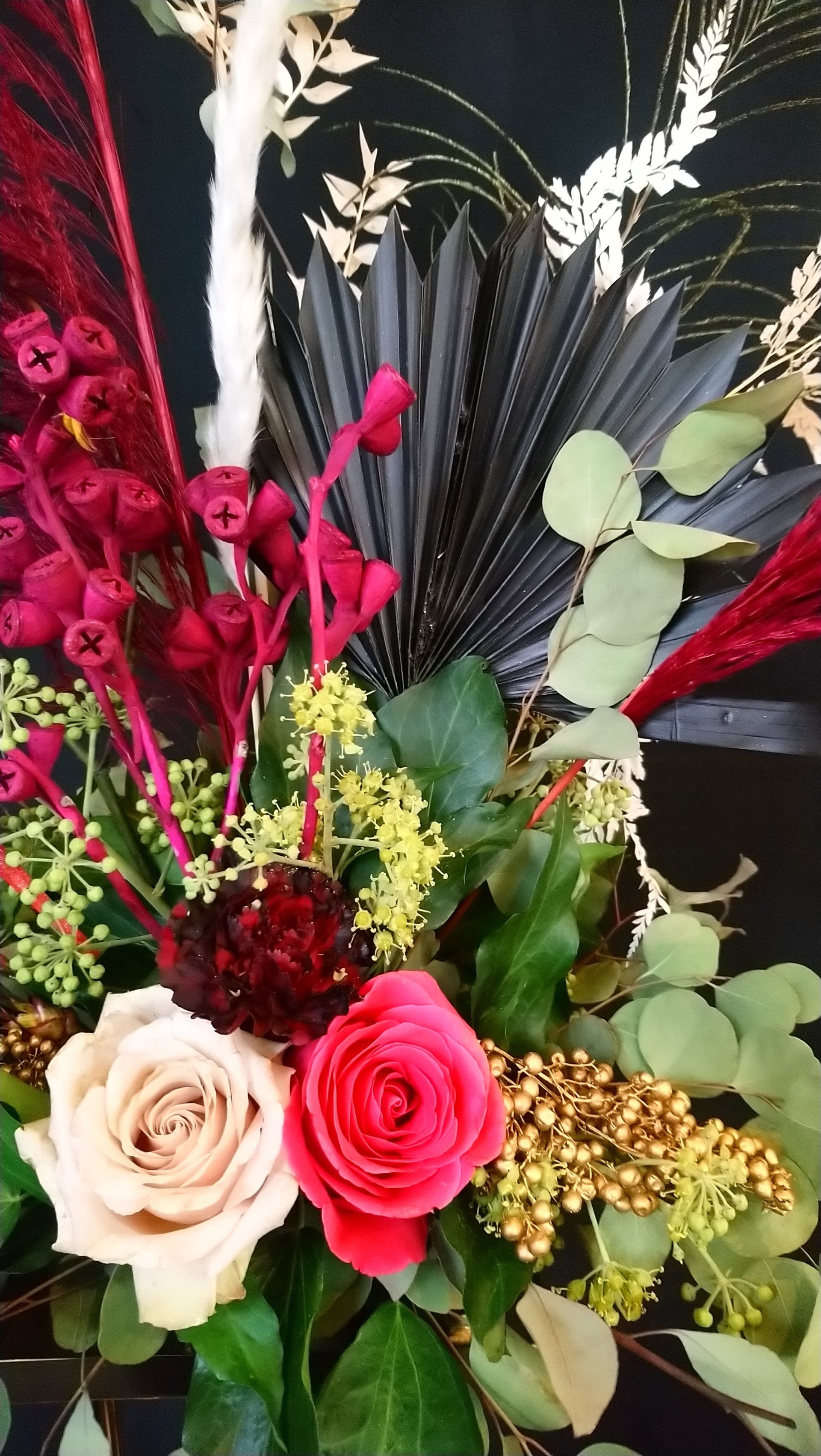 Gold flowers