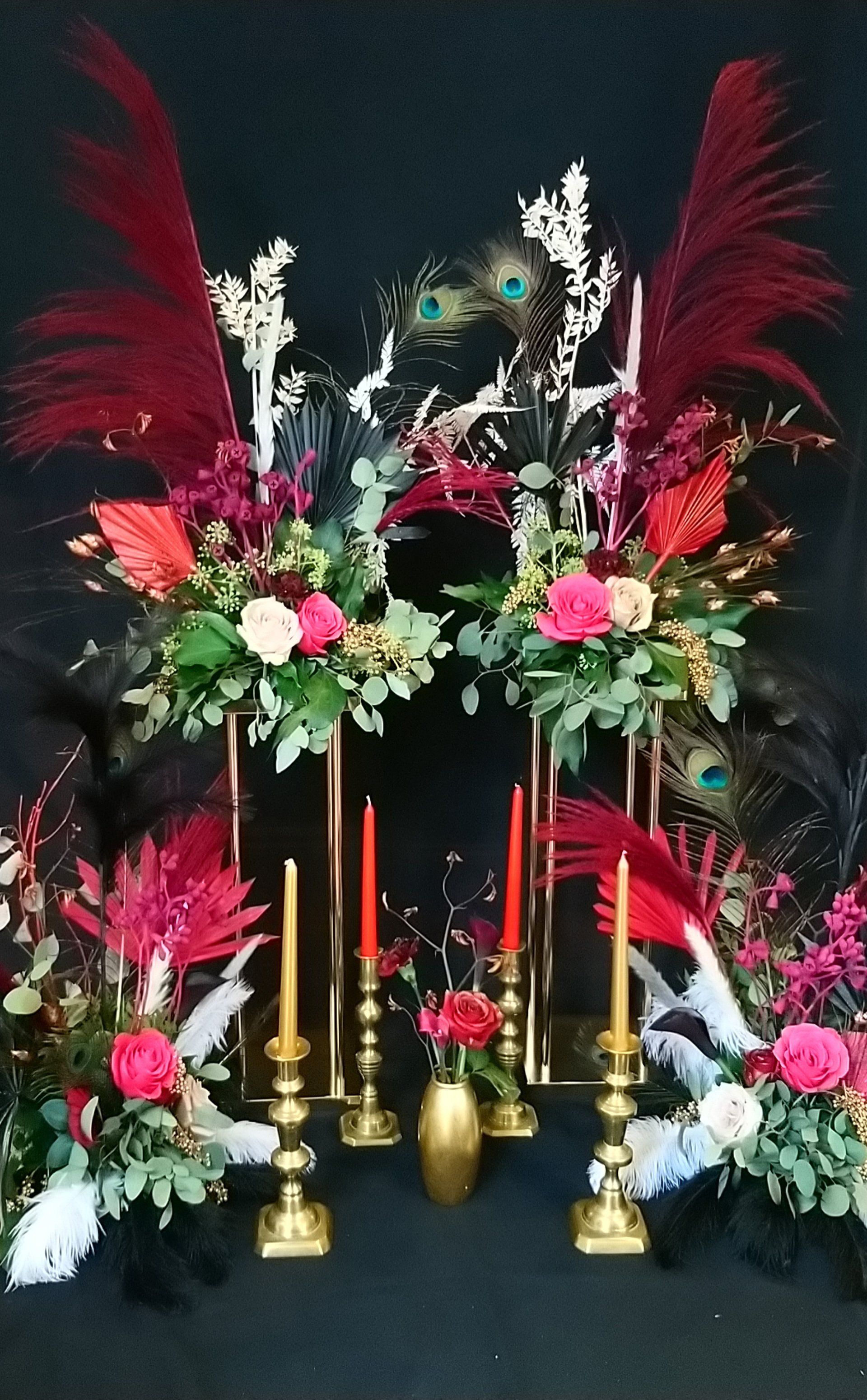 stylised floral design