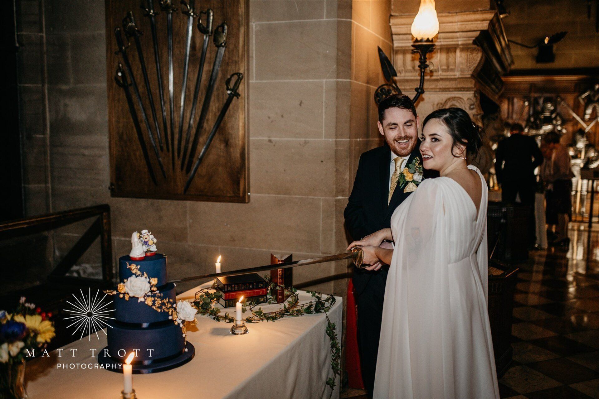 Swords to cut wedding cakes