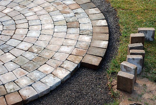Interlock patio