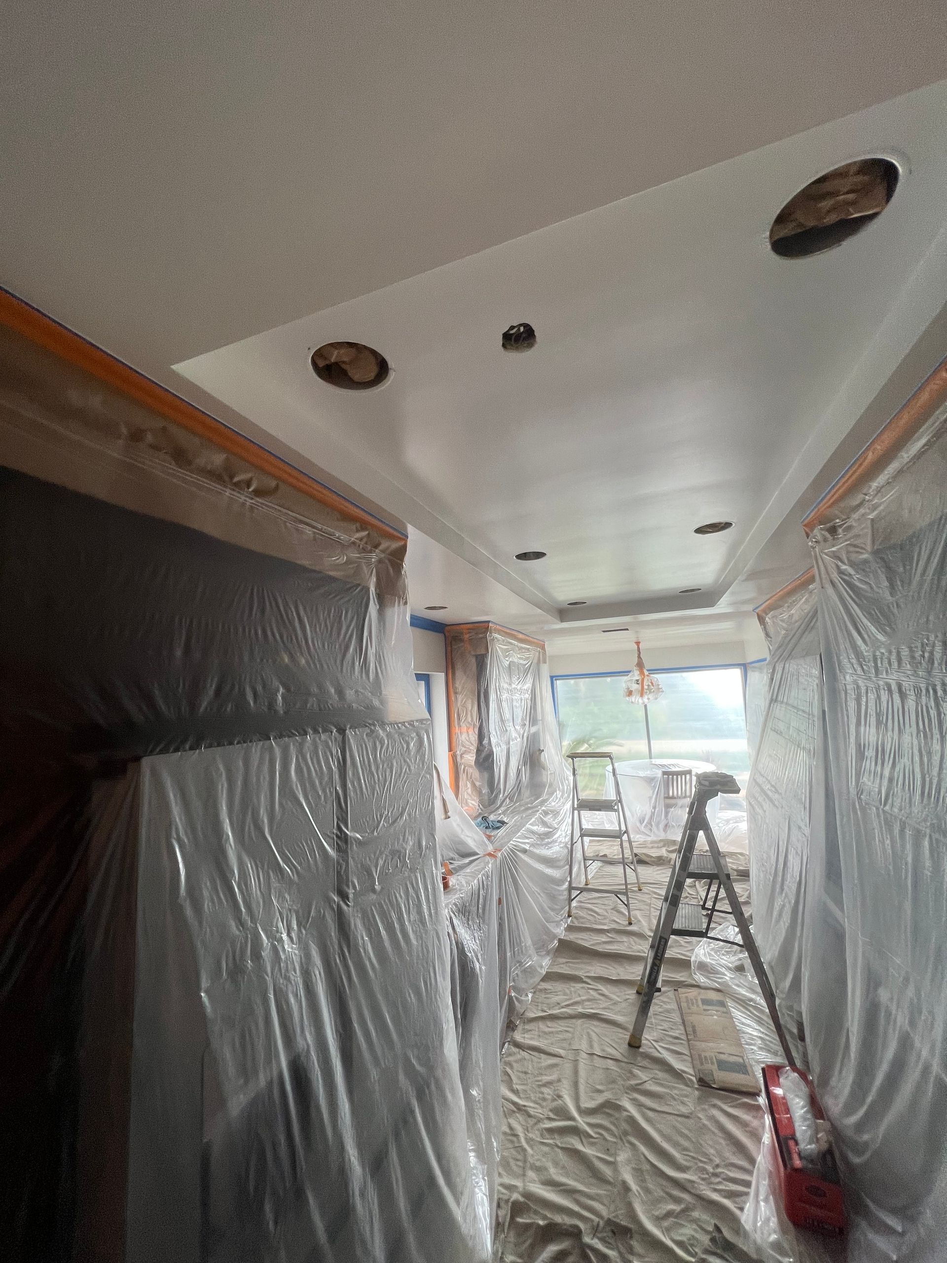 Condor Painting, interior project, Kitchen's repaint, in Glendale, Los Angeles, CA, quality painting  