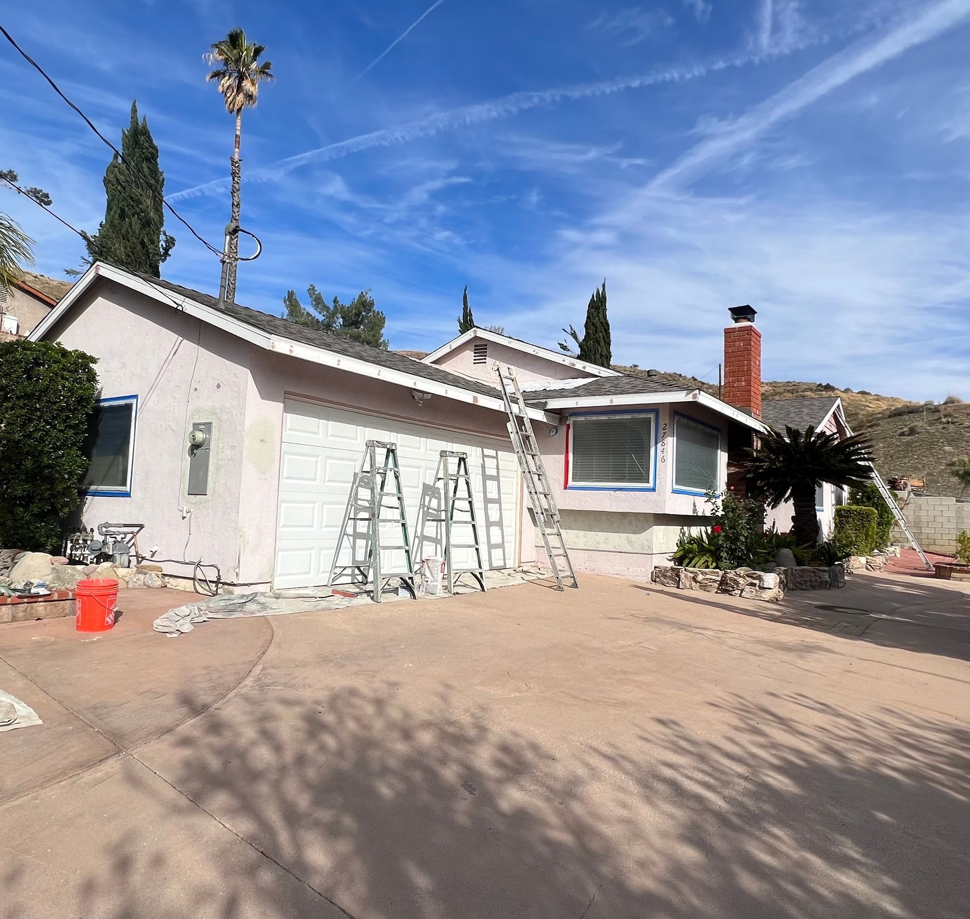 Condor Painting exterior painting project in Santa Clarita, CA, Top-tier painting services in Los Angeles County
