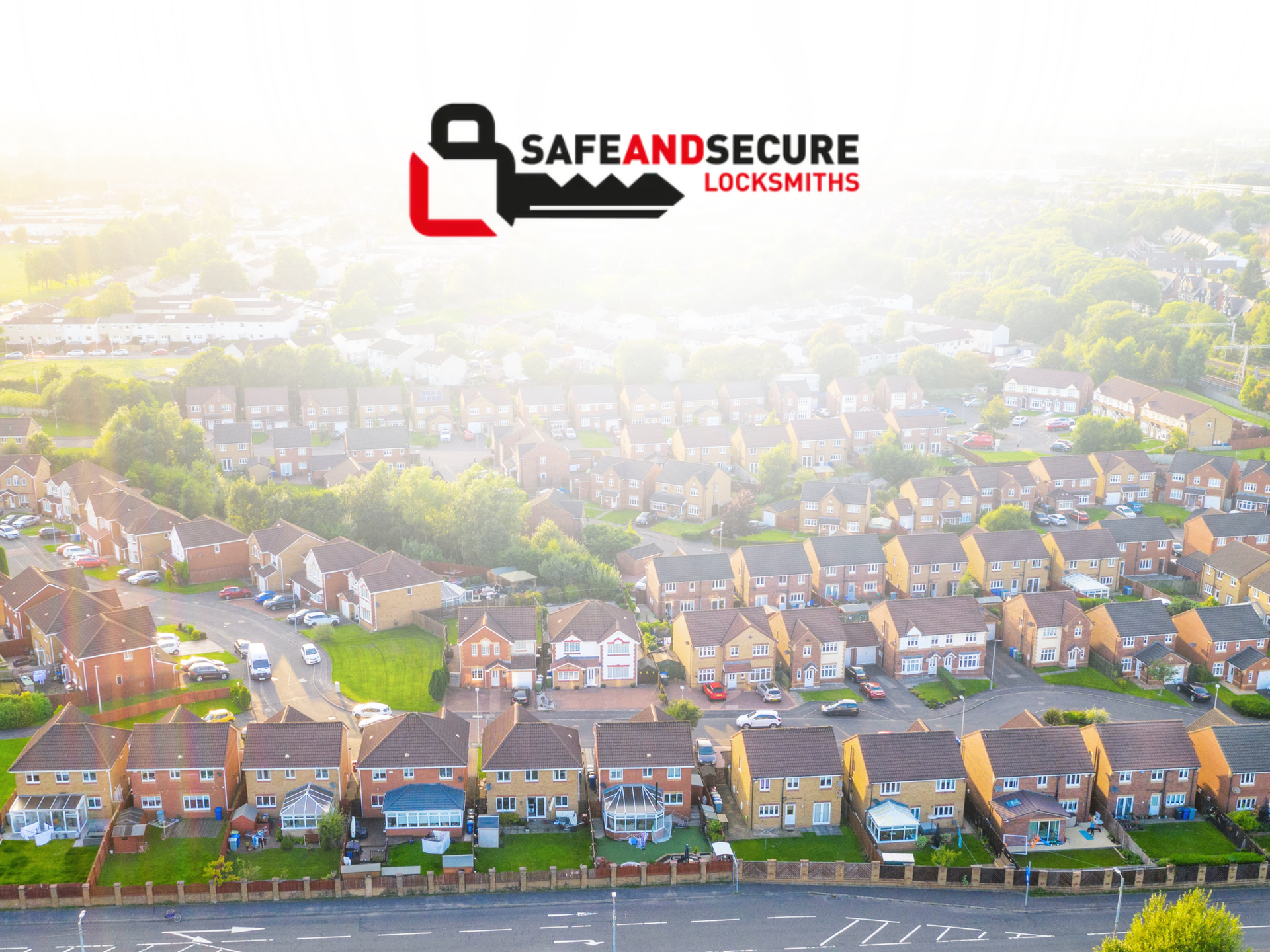 Peterborough residential area, safe and secure locksmiths logo
