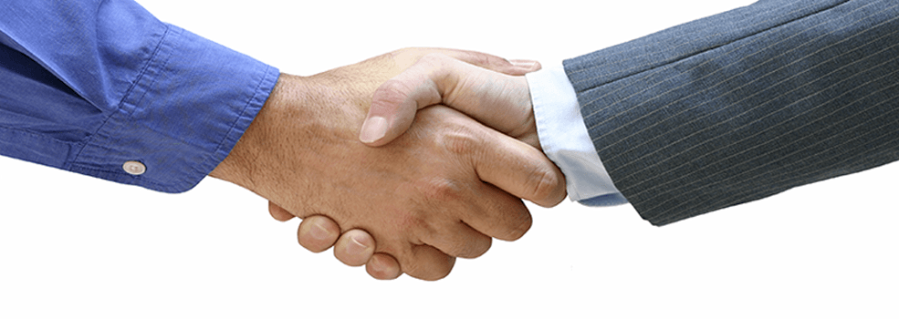 shaking hands