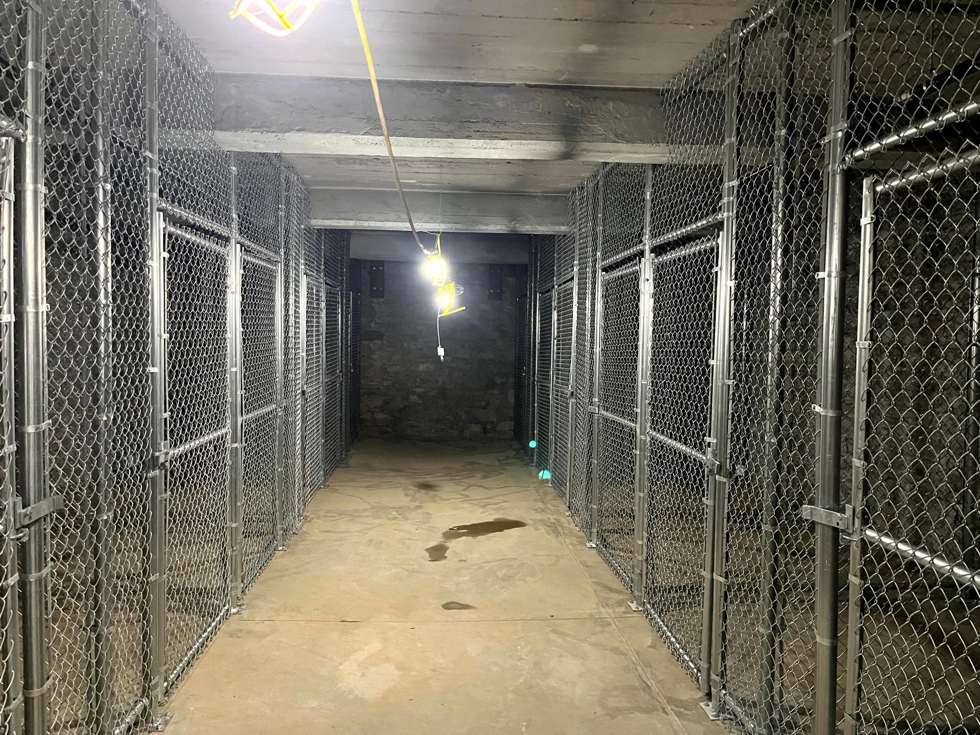 Machine Room Chain Link Indoor Chain Link Cages in St. Louis, MO | Makic Fence and Deck