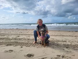 Yoga op het strand
