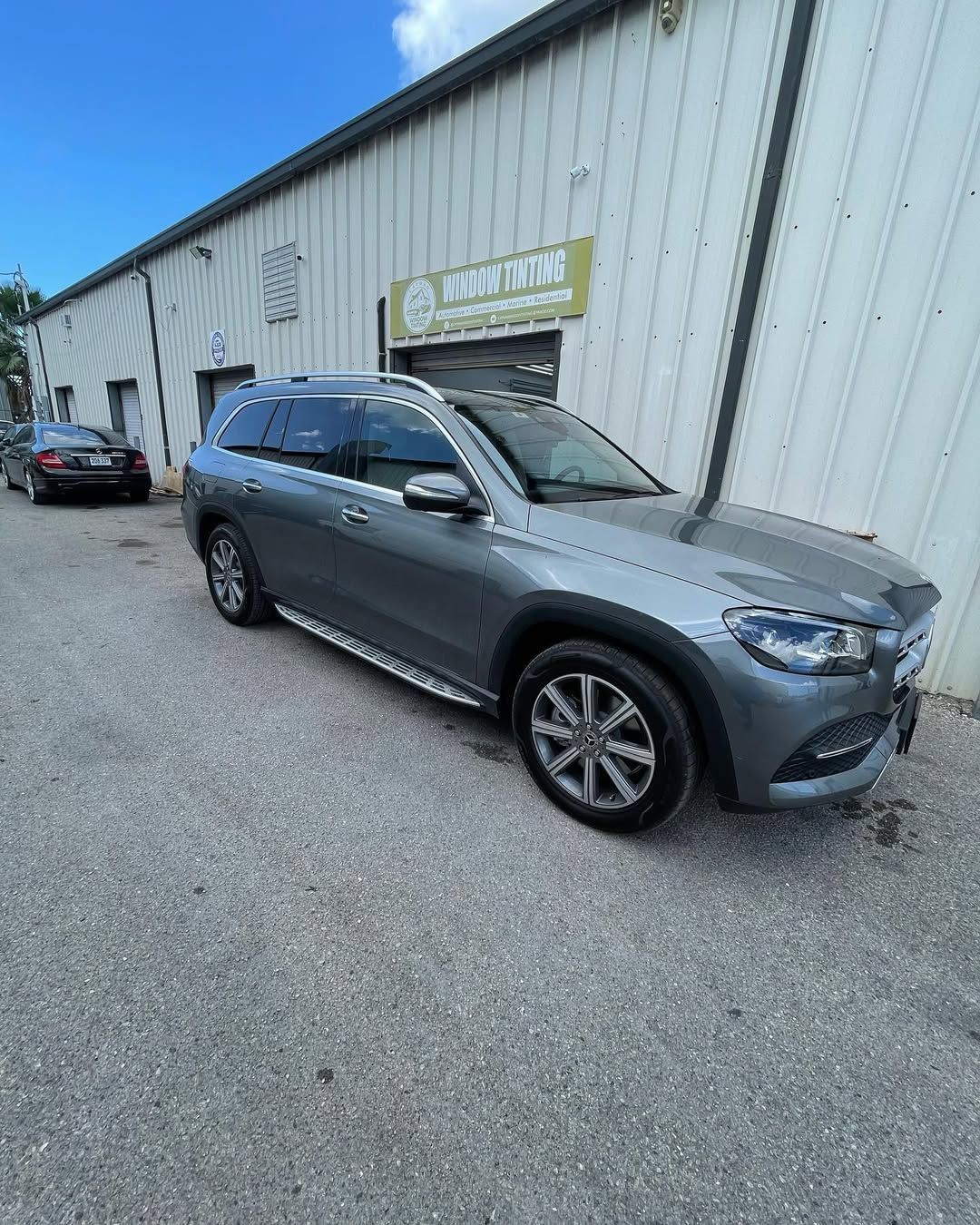 Silver car