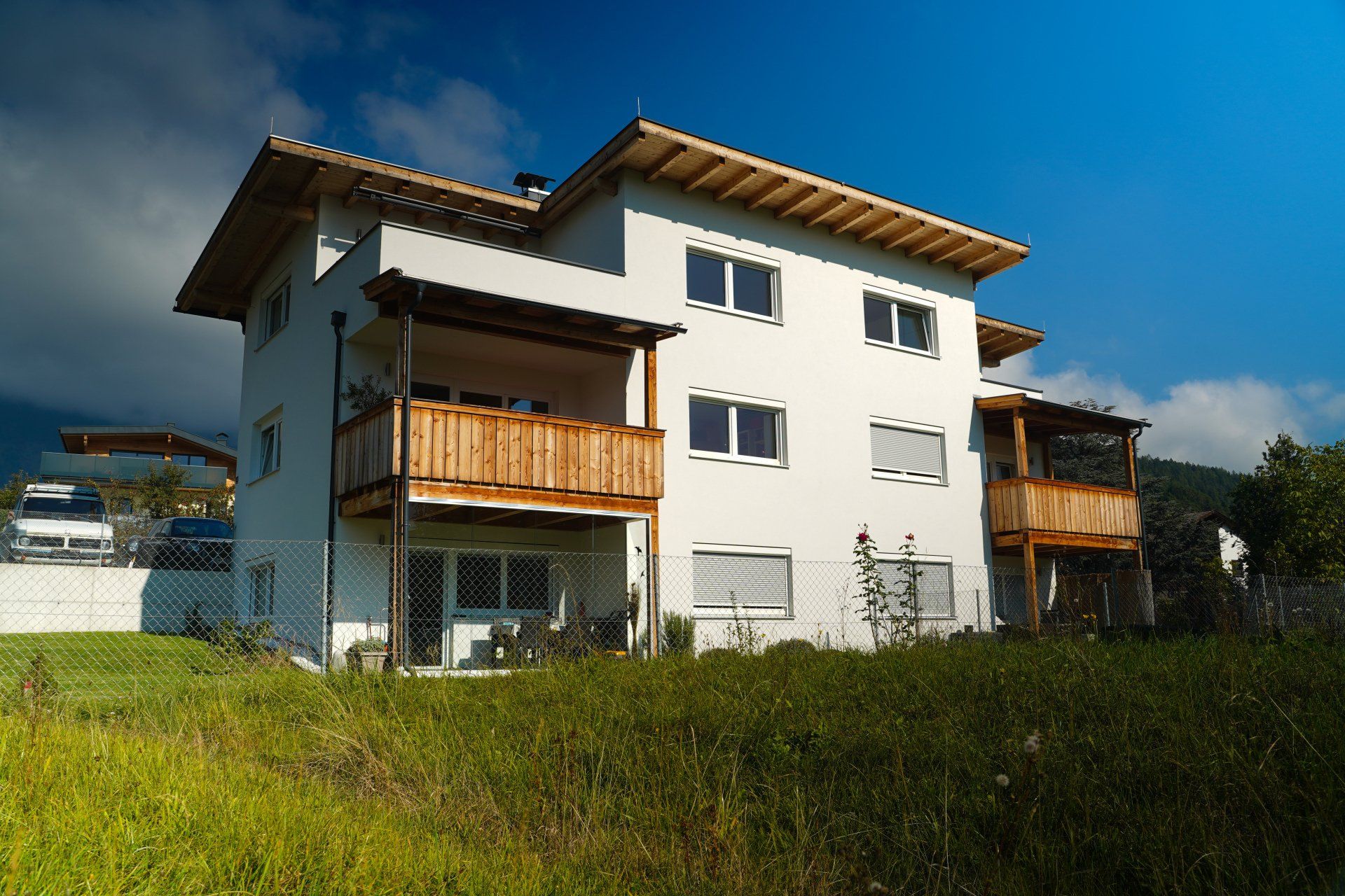 Holzbalkone