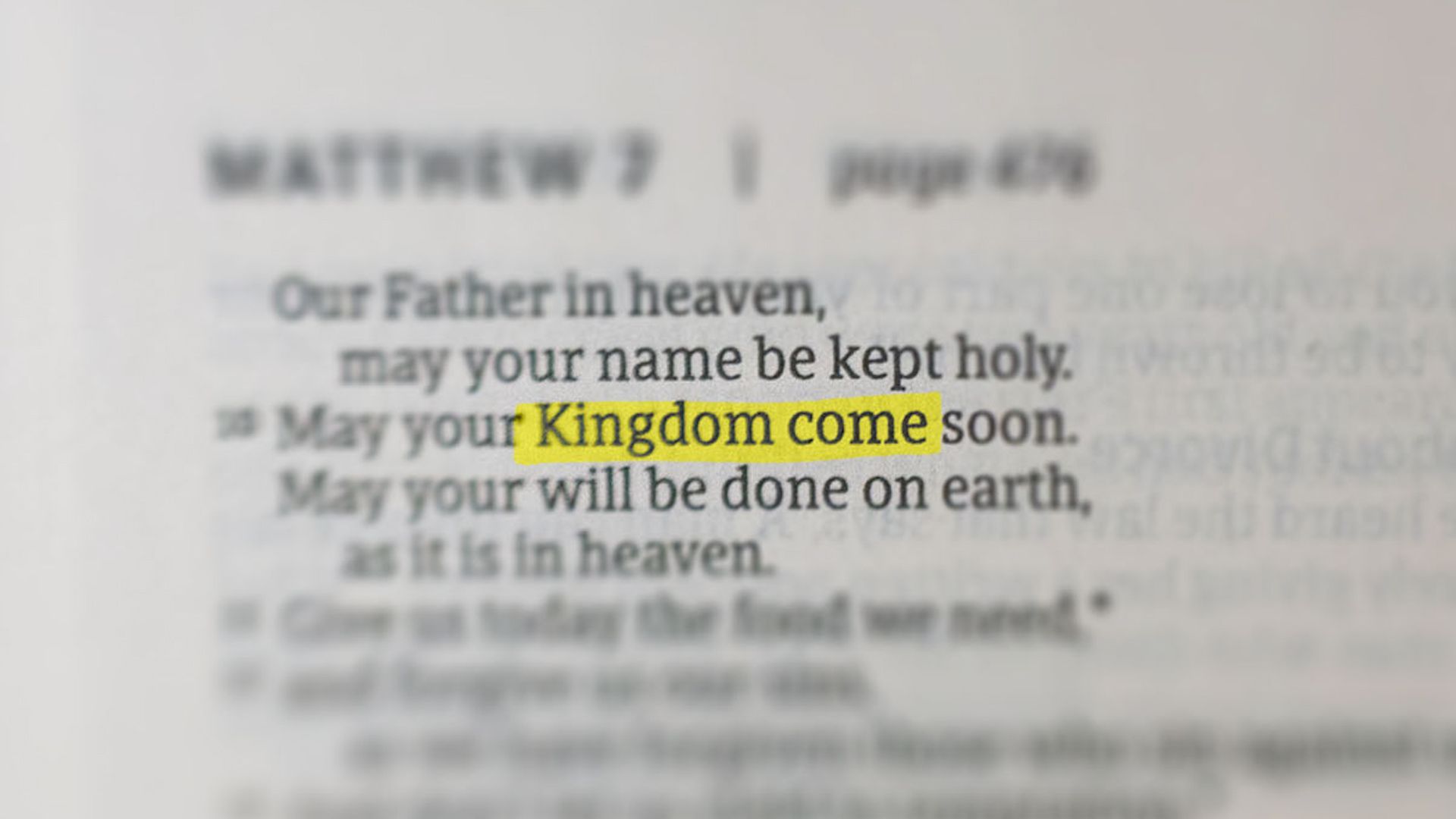 Kingdom Come sermon series at New Hope Church in Wylie, TX - 2026