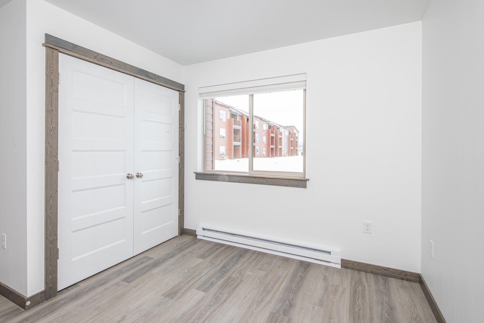 closet with window