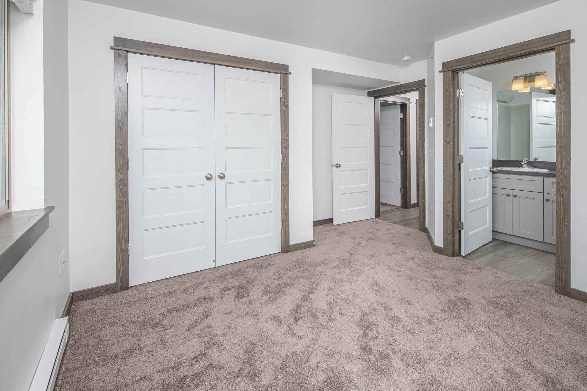double door closet