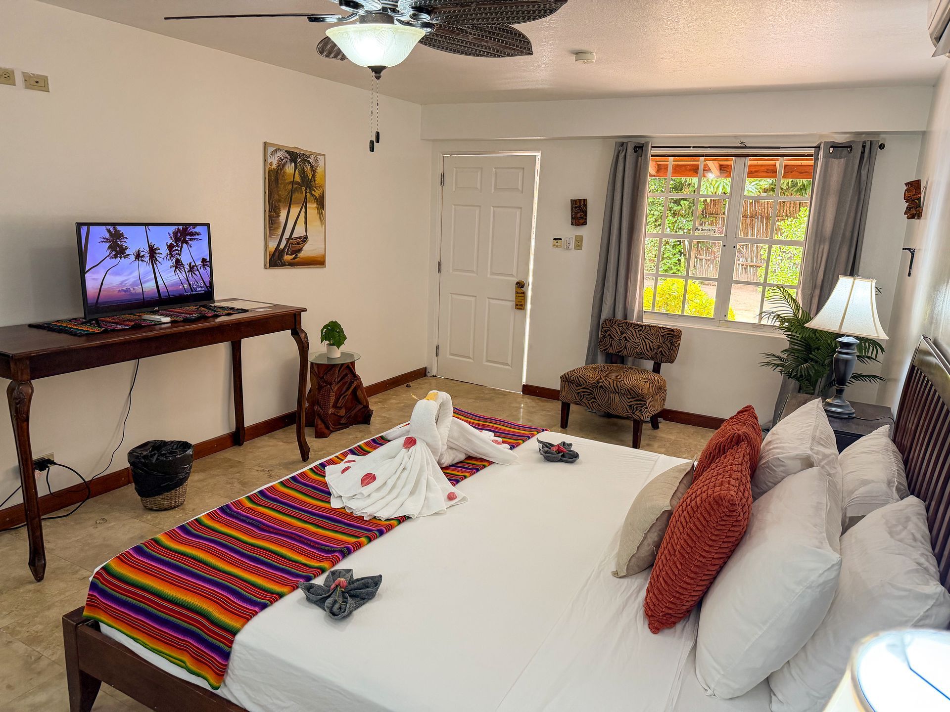 deluxe king room in Hopkins Village