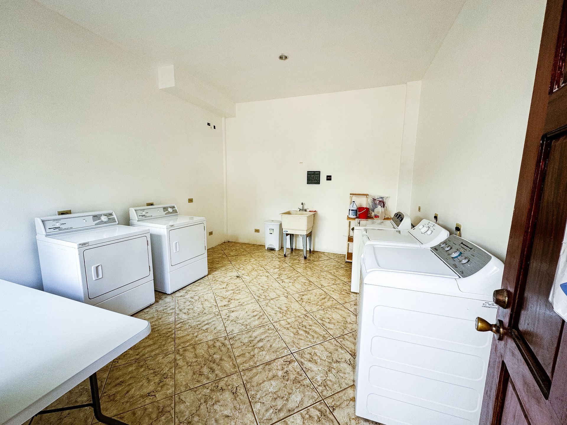 Washing Machines and dryer at Hopkins Laundry Services