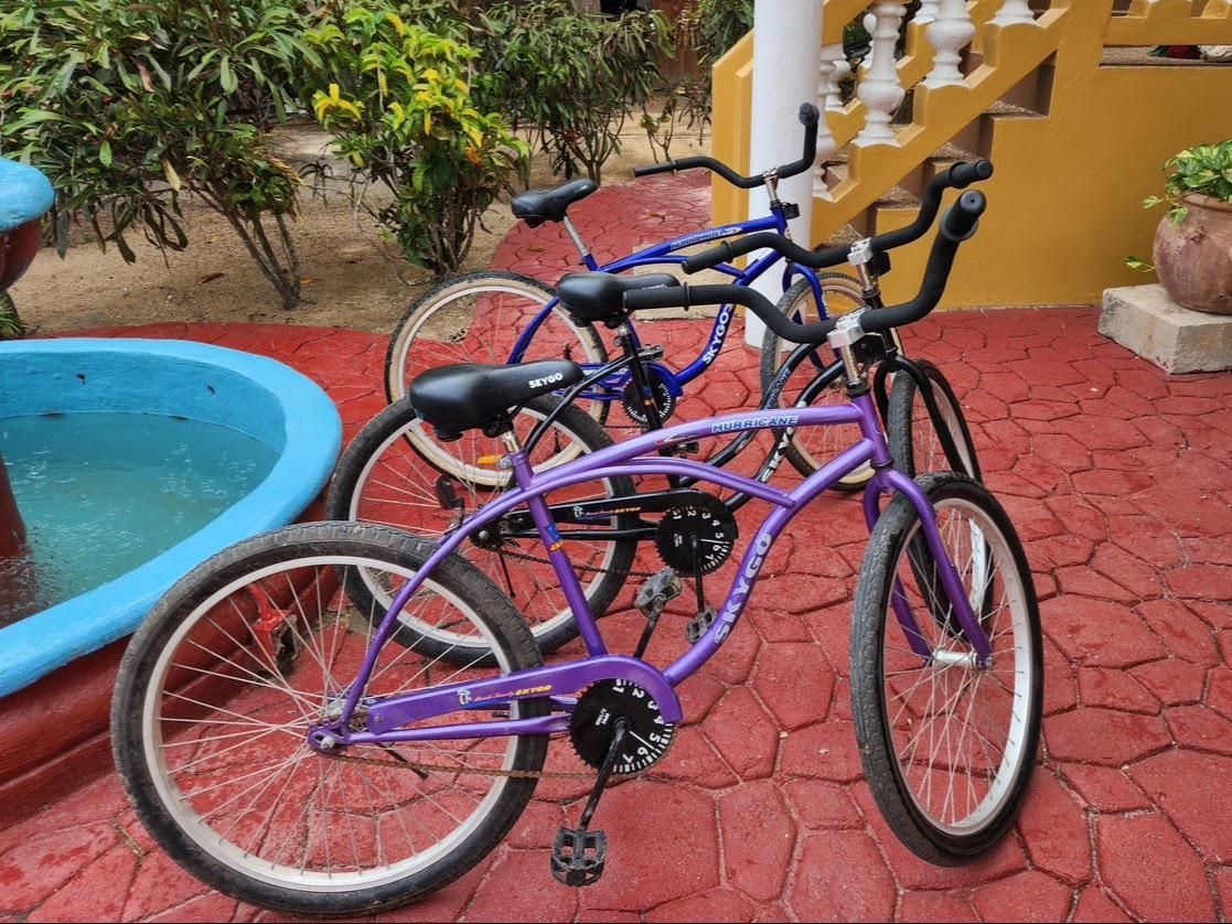 complimentary bikes at Caribbean Shores B&B, Hopkins Village