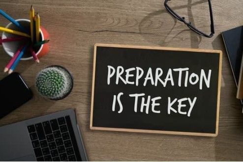 Preparation is the Key