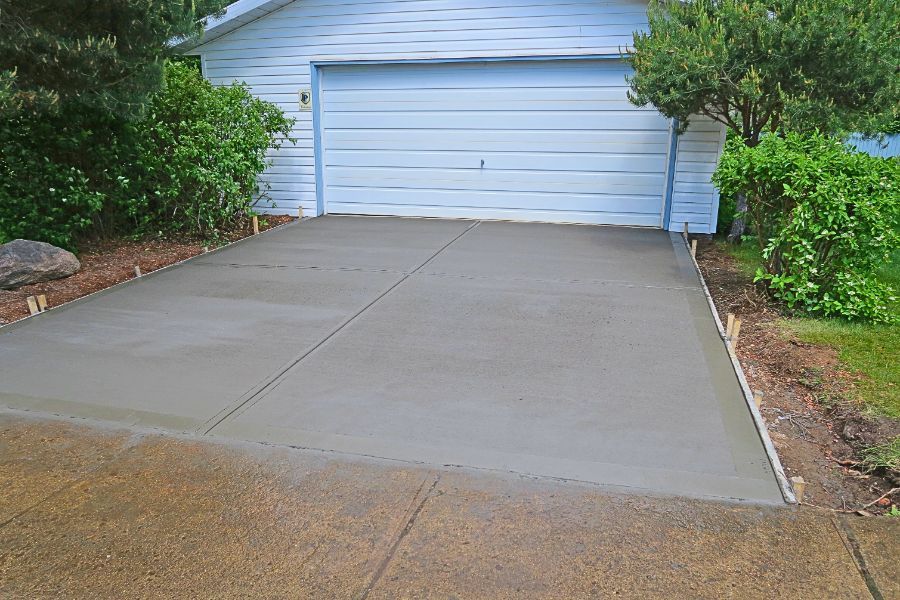 concrete driveway replacement
