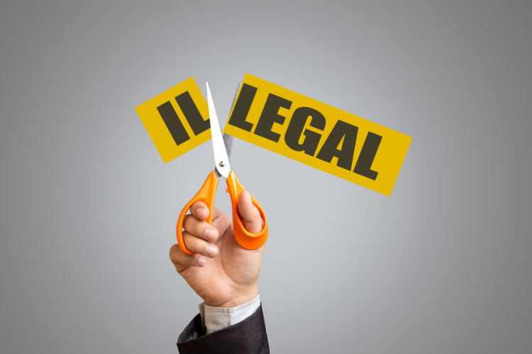 no to illegal