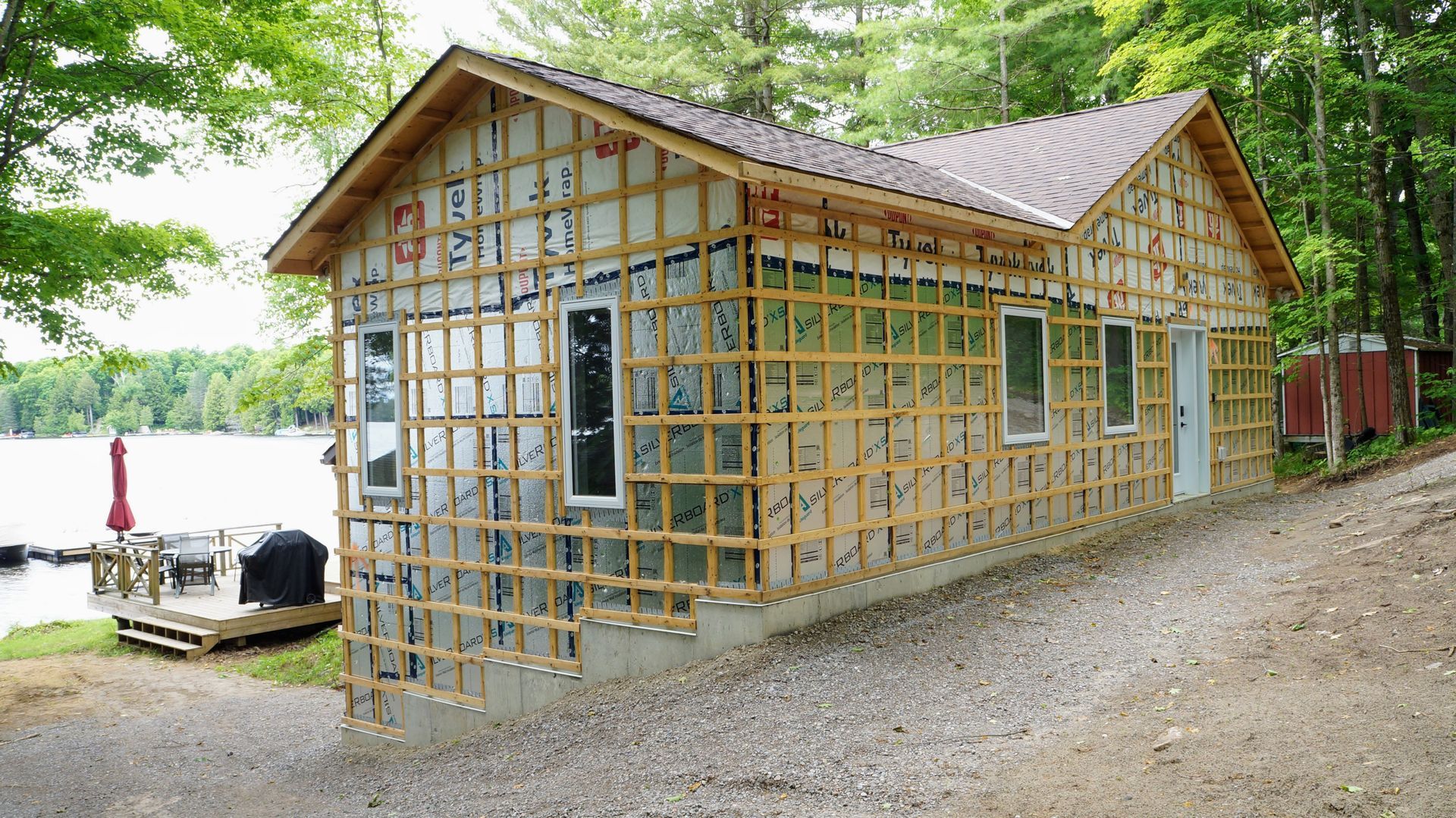 Custom cottage addition